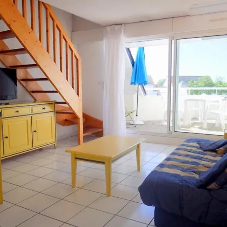 Carnac: Duplex 3 Pieces Avec Piscine Chauffee, Balcon, Proche Et Thalasso - Fr-1-477-26 Carnac